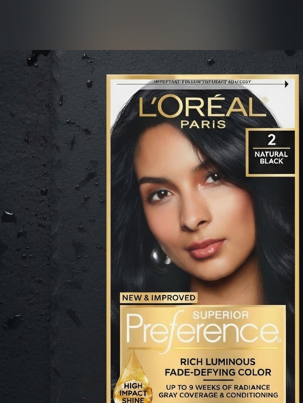 L'Oréal Paris Superior Preference 2 Natural Black Permanent Hair Color